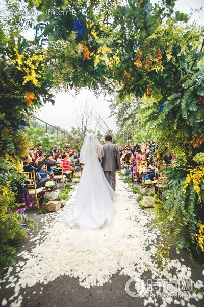 [新聞] 婚禮紀實 庭院裏的婚禮也能獨特唯美