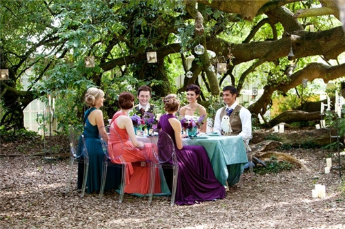 [新聞] 魔法森林婚禮 精致的戶外婚禮場地布置