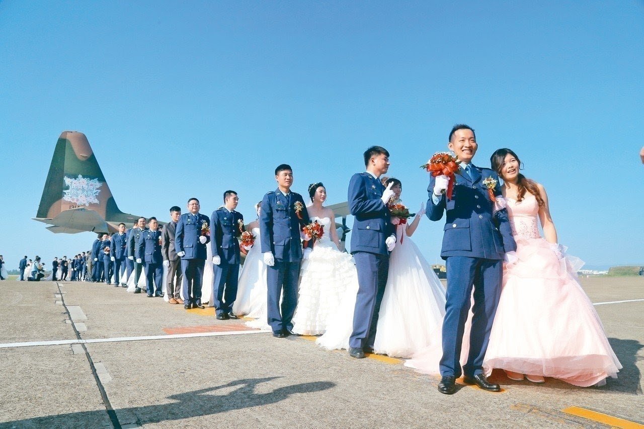 同性聯合婚禮來了 空軍男男戀人10月拔頭籌