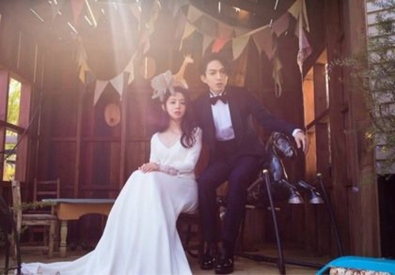 最浪漫的小清新婚禮！林宥嘉、丁文琪的婚紗造型全記錄
